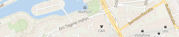 Karte Am Tegeler Hafen Berlin