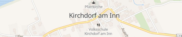 Karte Ortszentrum Kirchdorf am Inn