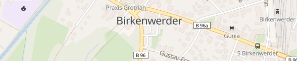 Karte Rathaus Birkenwerder
