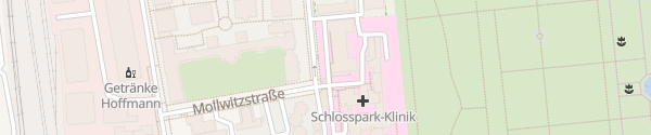 Karte Schoßpark Klinik Charlottenburg Berlin