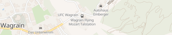 Karte Tiefgarage Talstation Flying Mozart Wagrain