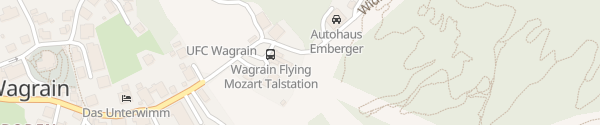 Karte Talstation Flying Mozart Wagrain