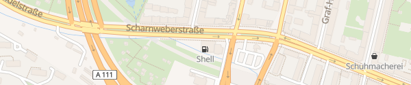 Karte Shell Scharnweberstraße Berlin