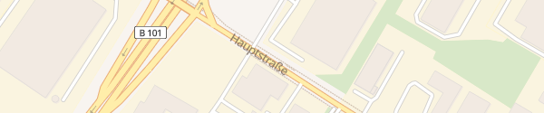 Karte Hauptstraße Großbeeren