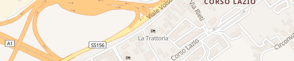 Karte Hotel La Trattoria Frosinone