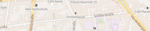 Karte Am Schillertheater Berlin