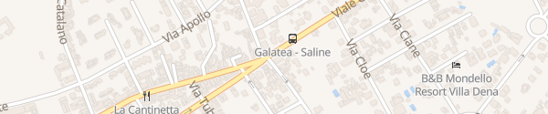 Karte Via Galatea Palermo