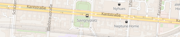 Karte Savignyplatz 2 Berlin