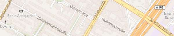 Karte Ahornstraße Berlin