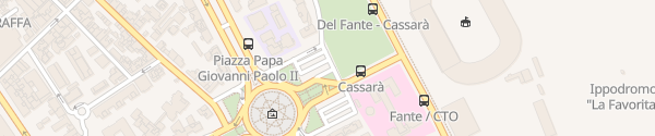 Karte Piazza Giovanni Paolo II Palermo