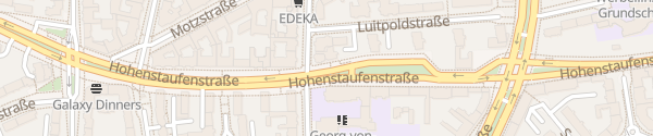 Karte Hohenstaufenstraße Berlin