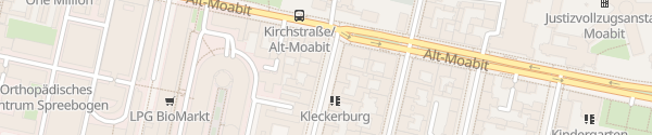 Karte Kirchstraße Berlin
