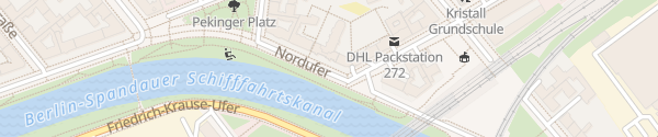 Karte Nordufer Berlin