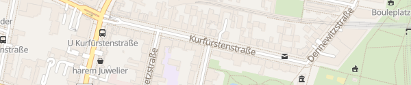 Karte Kurfürstenstraße Berlin