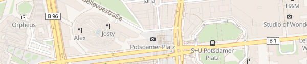 Karte Potsdamer Platz Berlin