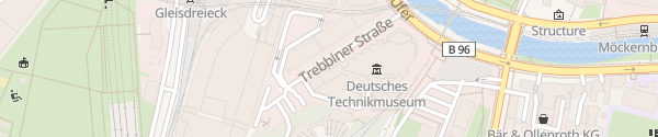 Karte Deutsches Technikmuseum Berlin