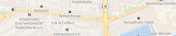 Karte Friedrich-Karl-Straße Berlin