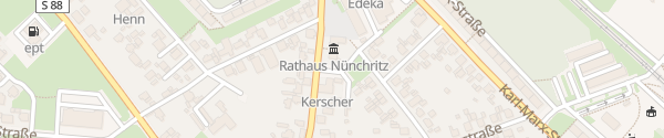 Karte Rathaus Nünchritz