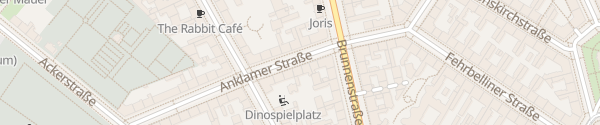 Karte Anklamer Straße Berlin