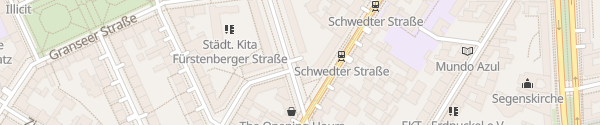 Karte Schnelllader Schwedter Straße Berlin