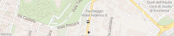 Karte Parkplatz Via Strinella L'Aquila
