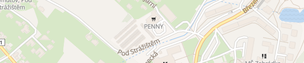 Karte Penny Pod Strážištěm Chomutov
