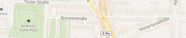 Karte Brennerstraße Berlin