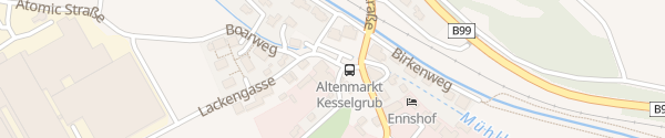 Karte Familienhotel Kesselgrub Altenmarkt im Pongau