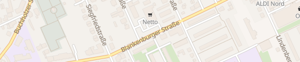 Karte NETTO Blankenburger Straße 61 Berlin