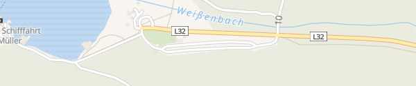 Karte Dolomitenblick / Weißensee Ostufer Parkplatz Stockenboi
