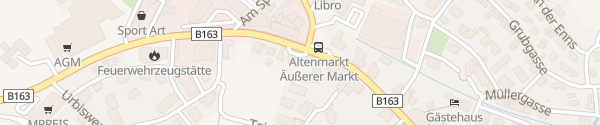 Karte bp Tankstelle Altenmarkt im Pongau
