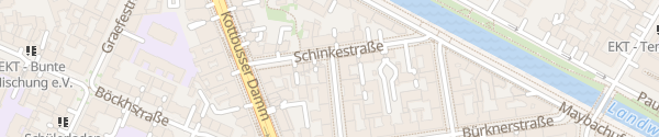Karte Spremberger Straße Berlin