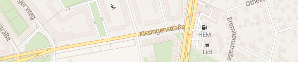 Karte Kissingenstraße Berlin