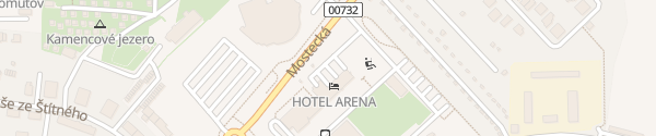 Karte Hotel Arena Chomutov