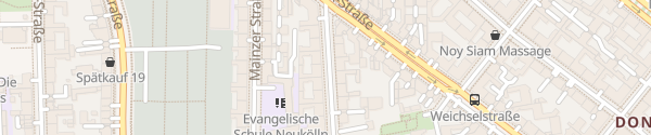 Karte Reuterstraße Berlin