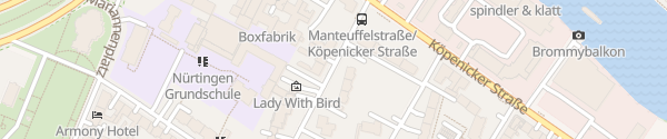 Karte Manteuffelstraße Berlin