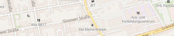 Karte Glasower Straße Berlin