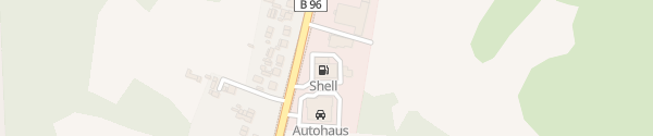 Karte Shell Tankstelle Zossen