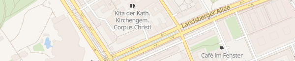 Karte Landsberger Allee Schnelllader Berlin