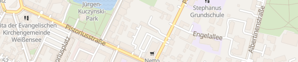 Karte Netto Pistoriusstraße Berlin