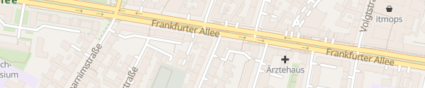 Karte Mainzer Straße Berlin