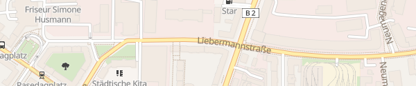 Karte Liebermannstraße Berlin