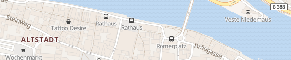 Karte Rathaus Altes Zollamt Passau