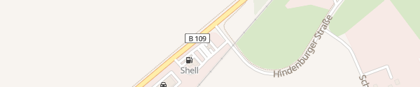 Karte Shell Tankstelle Templin