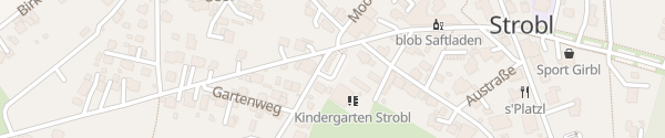 Karte Kindergarten Strobl
