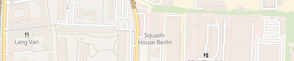 Karte Squash House Berlin