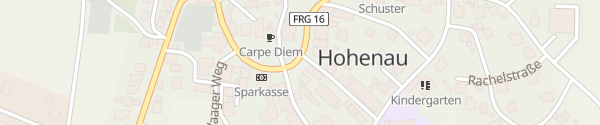 Karte Dorfplatz Hohenau