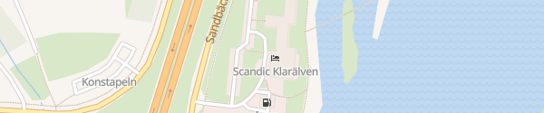 Karte Scandic Klarälven Karlstad