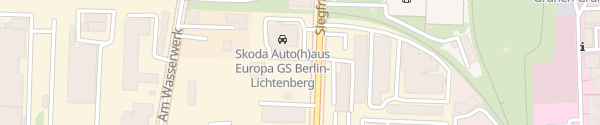 Karte Autohaus Europa Berlin
