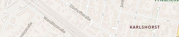 Karte Dönhoffstraße Berlin
